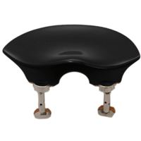 Flesch with hump Model REGULAR CHROME Hardware Ebony