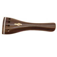 Round Model Tailpieces with WHITE fret and Treble Claf Inlay ROSEWOOD