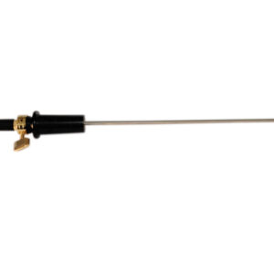 CELLO ENDPIN with Rosewood Plug Chrome Plated Hardware and Rod